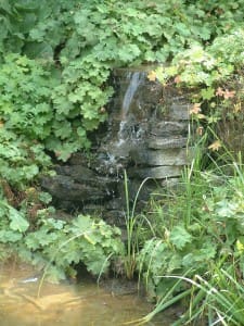 Wasserfall Naturstein